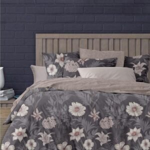 Premium Quality 3pc Export Cotton King size Double Bedsheet with 2 Pillow Covers
