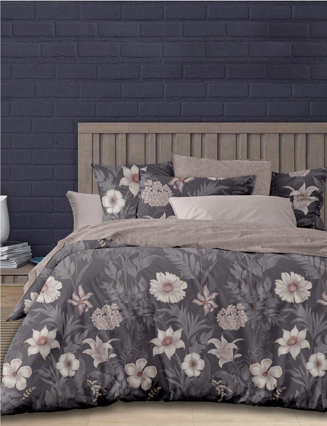 Premium Quality 3pc Export Cotton King size Double Bedsheet with 2 Pillow Covers