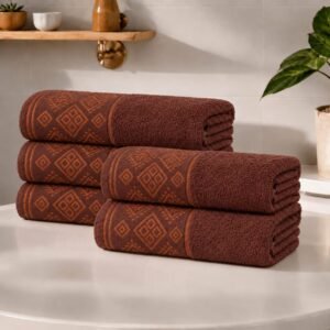Barreze Premium Quality Bath Towel Set Pack of 2