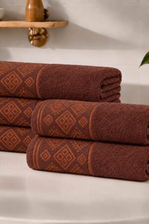 Barreze Premium Quality Bath Towel Set Pack of 2