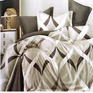 Premium Quality 3pc Export Cotton King size Double Bedsheet with 2 Pillow Covers