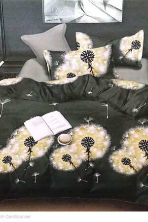 Premium Quality 3pc Export Cotton King size Double Bedsheet with 2 Pillow Covers