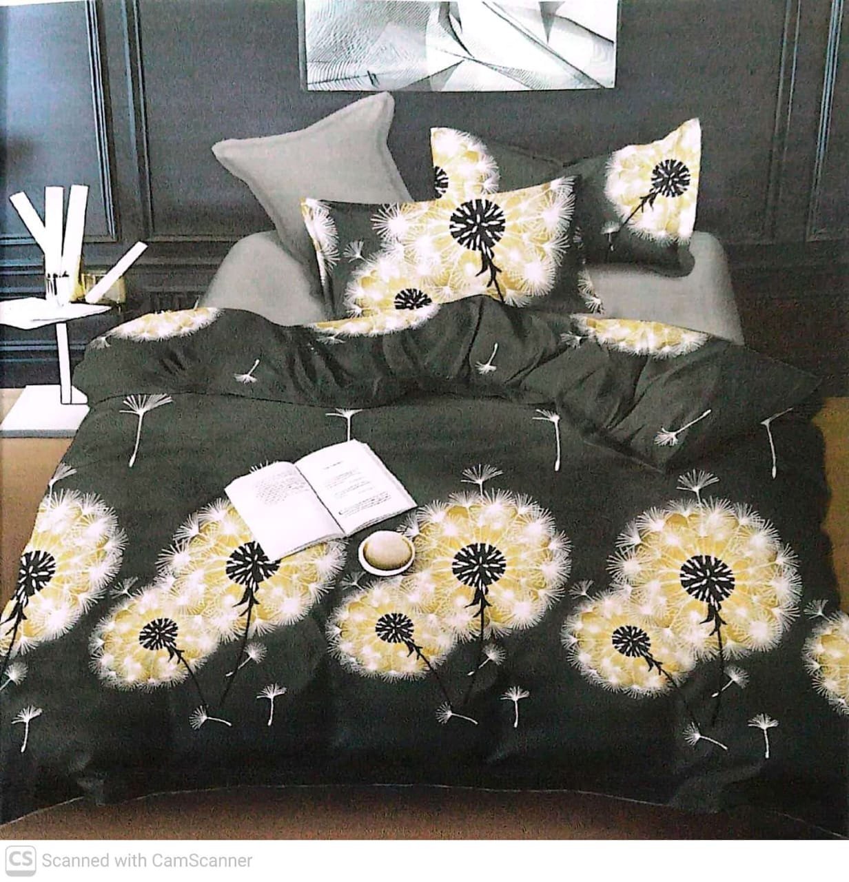 Premium Quality 3pc Export Cotton King size Double Bedsheet with 2 Pillow Covers