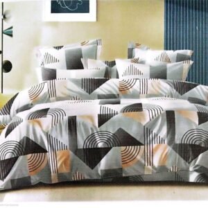 Premium Quality 3pc Export Cotton King size Double Bedsheet with 2 Pillow Covers