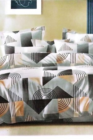 Premium Quality 3pc Export Cotton King size Double Bedsheet with 2 Pillow Covers