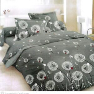 Premium Quality 3pc Export Cotton King size Double Bedsheet with 2 Pillow Covers