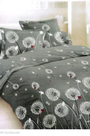 Premium Quality 3pc Export Cotton King size Double Bedsheet with 2 Pillow Covers