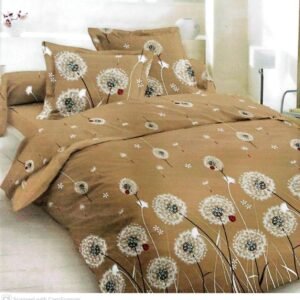 Premium Quality 3pc Export Cotton King size Double Bedsheet with 2 Pillow Covers