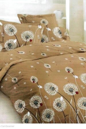 Premium Quality 3pc Export Cotton King size Double Bedsheet with 2 Pillow Covers