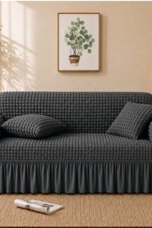 Bubble Knit Elastic Sofa Cover