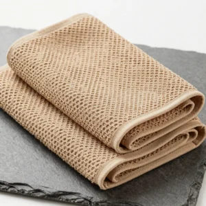 Honeycomb Weave Hand Towel Pair